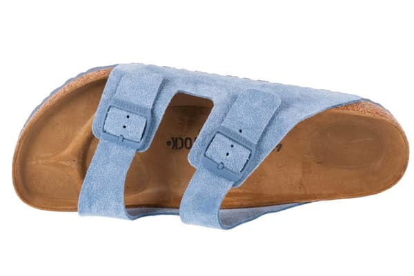 Birkenstock Arizona LEVE 1026729, Unisex, Slides, blå