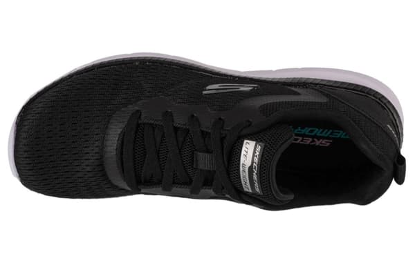 Skechers Bountiful - Quick Path 12607-BKW, Kvinna, Sneakers, svart