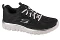 Miniatyrbillede 1 af 4: Skechers Graceful - Get Connected 12615-BKW, Kvinde, Sneakers, sort