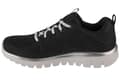 Miniatyrbild 2 av 4: Skechers Graceful - Get Connected 12615-BKW, Kvinna, Sneakers, svart