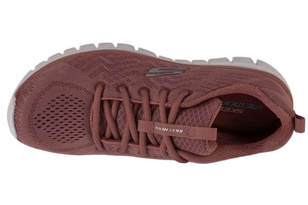 Skechers Graceful - Get Connected 12615-MVE, Kvinna, Sneakers, rosa