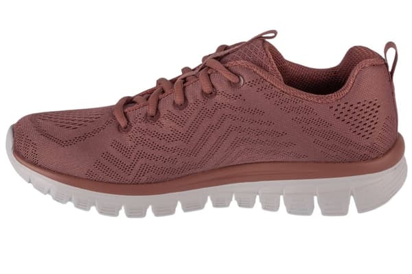 Skechers Graceful - Get Connected 12615-MVE, Kvinna, Sneakers, rosa