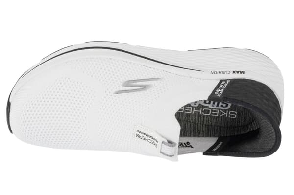 Skechers Slip-Ins Max Cushioning Elite 2.0 129611-WBK, Kvinna, Löparskor, vit
