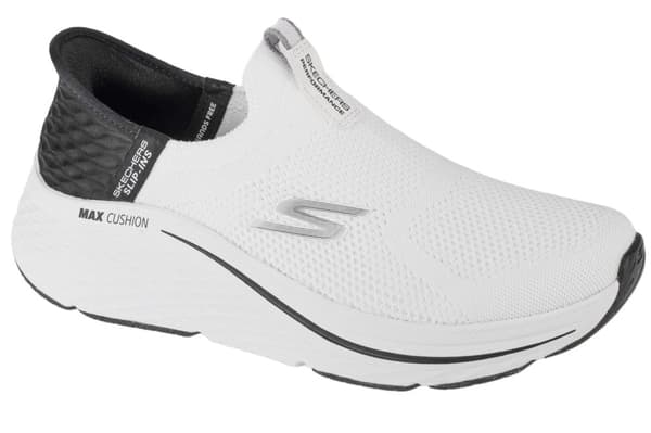 Skechers Slip-Ins Max Cushioning Elite 2.0 129611-WBK, Kvinna, Löparskor, vit