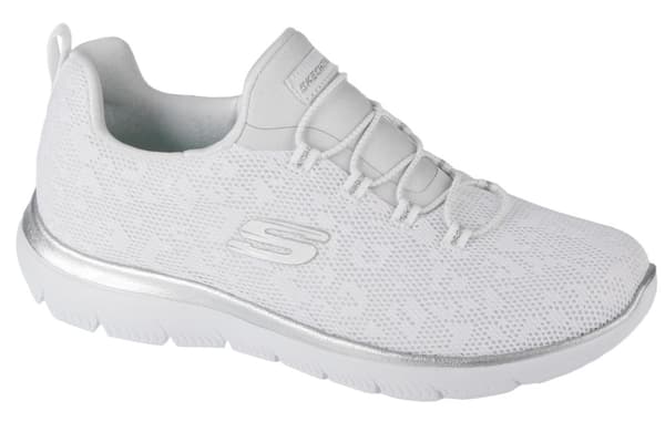 Skechers Summits - Leopard Spot 149037-WSL, Kvinde, Sneakers, hvid