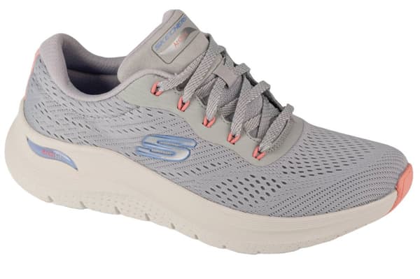 Skechers Arch Fit 2.0 - Big League 150051-LGMT, Kvinna, Squashskor, grå