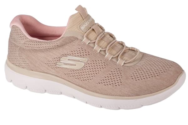 Skechers Summits - Fun Flair 150113-TPPK, Kvinde, Træningssko, beige
