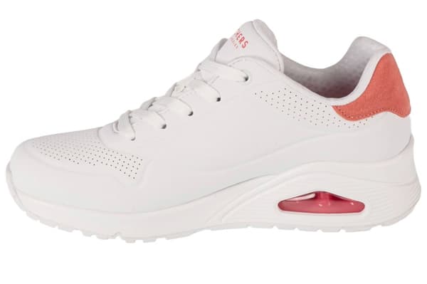 Skechers Uno - Pop Back 177092-WCRL, Kvinde, Sneakers, hvid