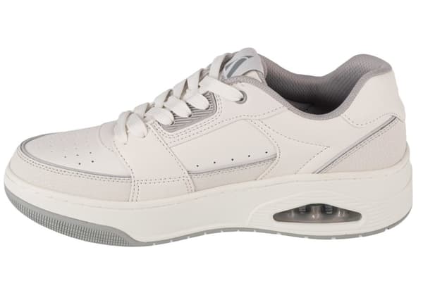 Skechers Uno Court - Low-Post 183140-WHT, Mand, Sneakers, hvid