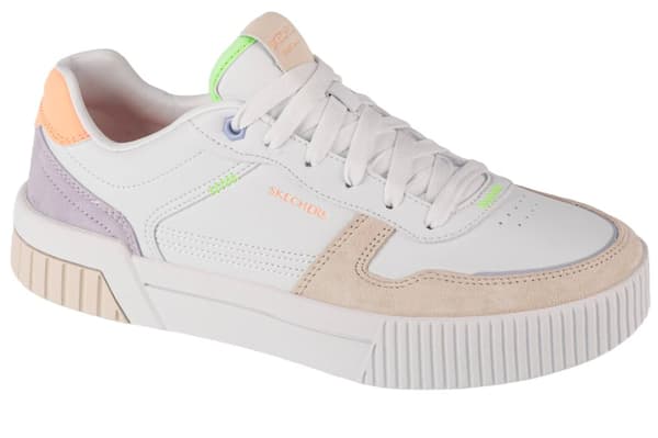 Skechers Jade - Stylish Type 185092-WMLT, Kvinna, Sneakers, vit White 36