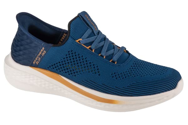 Skechers Slip-Ins: Slade - Quinto 210810-BLU, Man, Sneakers, blå Blue 44