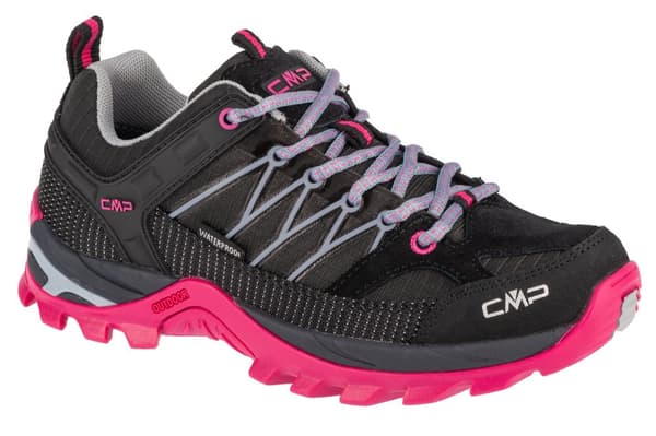 CMP Rigel Low Wmn WP 3Q54456-39UR, Kvinde, Trekkingsko, sort