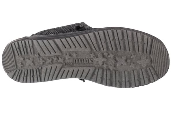 Hey Dude Wally Sox 40019-0XJ, Man, Sneakers, svart