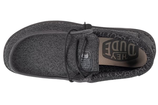 Hey Dude Wally Sox 40019-0XJ, Man, Sneakers, svart