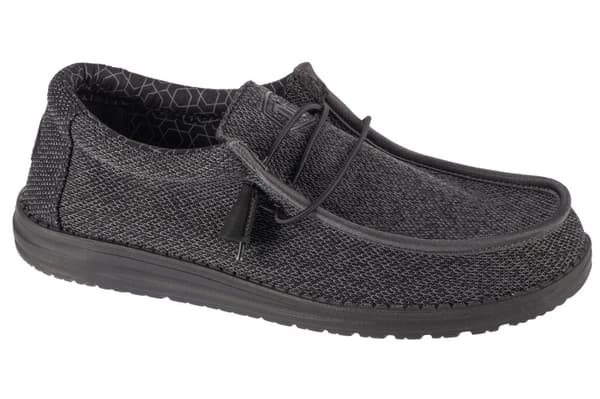 Hey Dude Wally Sox 40019-0XJ, Man, Sneakers, svart Black 42