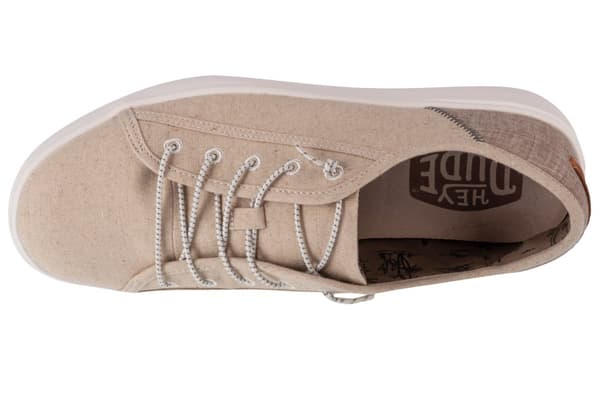 Hey Dude Craft Linen 40180-100, Man, Sneakers, beige