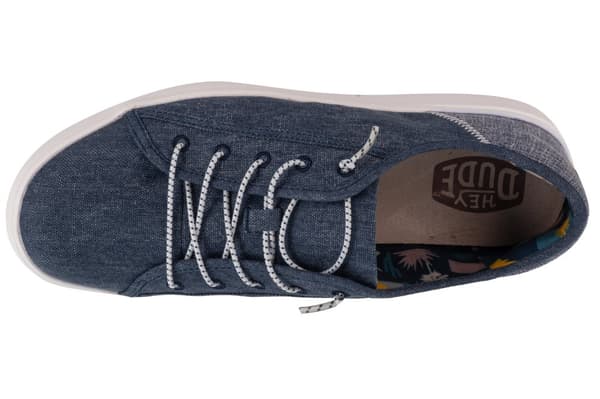 Hey Dude Craft Linen 40180-410, Man, Sneakers, marinblå