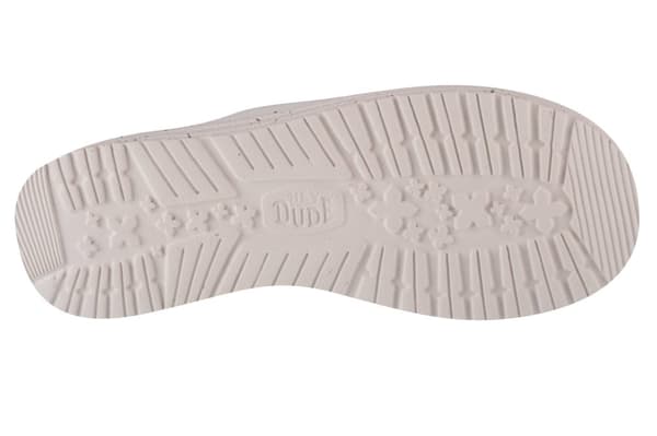 Hey Dude Wendy Washed 40297-100, Mand, Sneakers, hvid