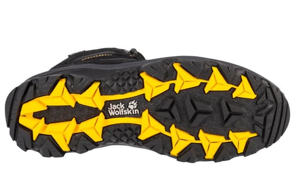 Jack Wolfskin Vojo 3 Texapore Mid M 4042462-6055, Man, Träningsskor, svart