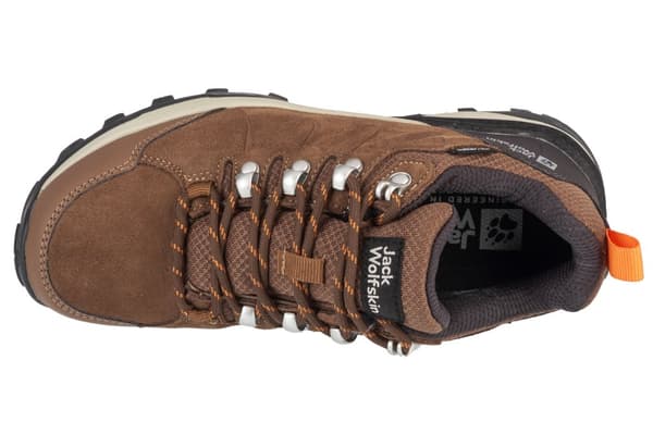 Jack Wolfskin Refugio Texapore Low W 4050821-5238, Kvinde, Trekkingsko, grøn