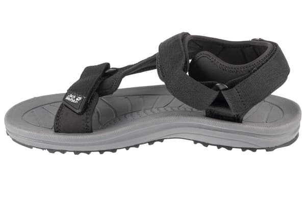 Jack Wolfskin Wave Breaker Sandal M 4052011-6000, Man, Sandaler, svart