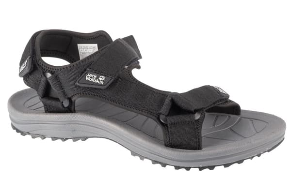 Jack Wolfskin Wave Breaker Sandal M 4052011-6000, Man, Sandaler, svart