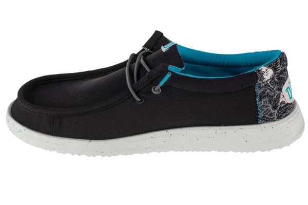 Hey Dude Wally H2O Tropical 40702-0FF, Mand, Sneakers, sort