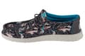 Miniatyrbillede 2 af 4: Hey Dude Wally H2O Tropical 40702-0HI, Mand, Sneakers, sort