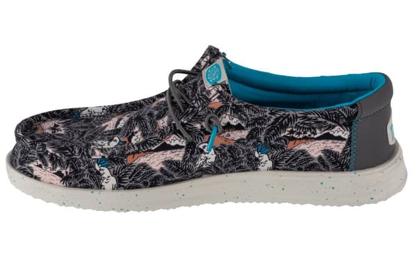 Hey Dude Wally H2O Tropical 40702-0HI, Mand, Sneakers, sort