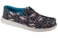 Miniatyrbillede 1 af 4: Hey Dude Wally H2O Tropical 40702-0HI, Mand, Sneakers, sort