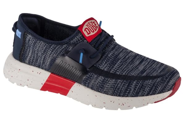 Hey Dude Scirocco M Sport Mode 40714-412, Man, Sneakers, marinblå Navy 45
