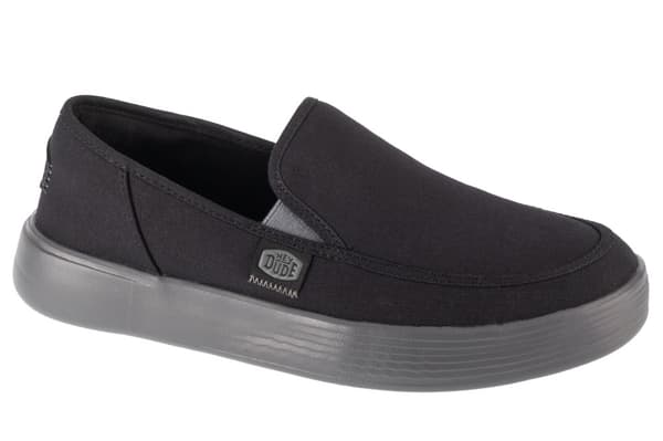 Hey Dude Sunapee M Canvas 41093-070, Man, Sneakers, svart Black 45