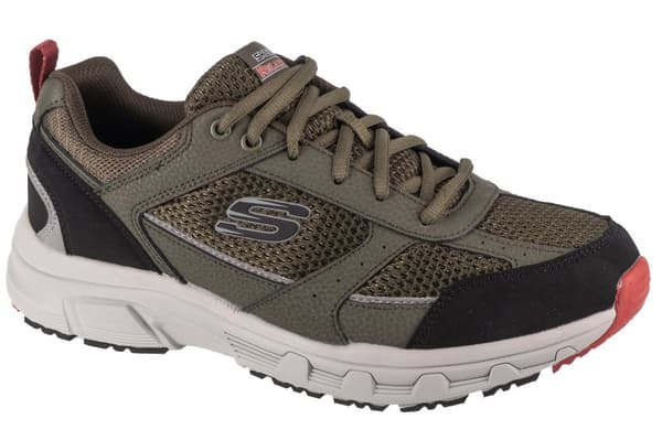 Skechers Oak Canyon-Verketta 51898-OLBK, Man, Sneakers, grön