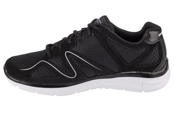 Skechers Verse - Flash Point 58350-BKW, Mand, Sneakers, sort