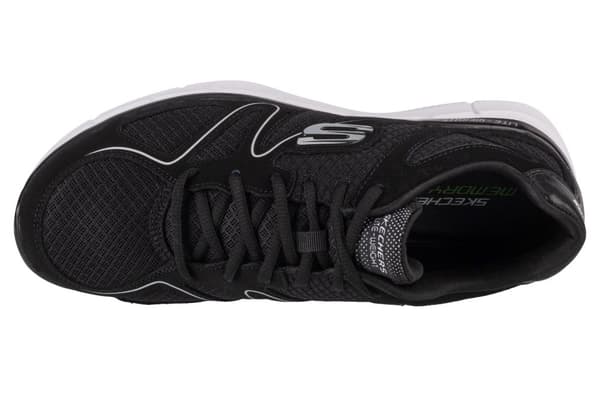 Skechers Verse - Flash Point 58350-BKW, Mand, Sneakers, sort