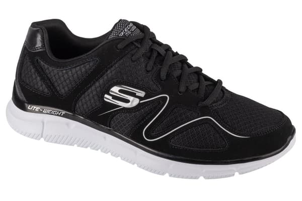 Skechers Verse - Flash Point 58350-BKW, Mand, Sneakers, sort Black 46