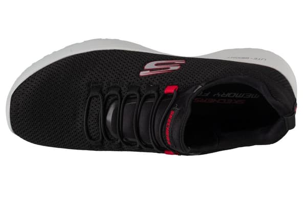 Skechers Dynamight 58360-BKRD, Mand, Træningssko, sort