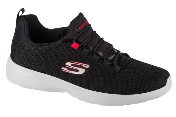 Skechers Dynamight 58360-BKRD, Mand, Træningssko, sort