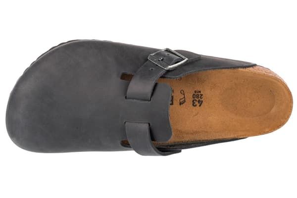 Birkenstock Boston LEOI 59461, Unisex, Tofflor, svart
