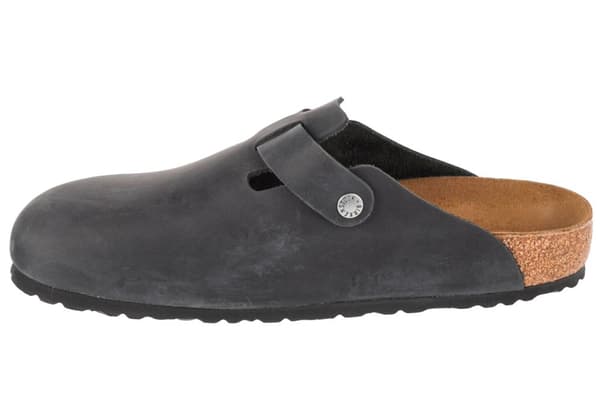 Birkenstock Boston LEOI 59461, Unisex, Tofflor, svart