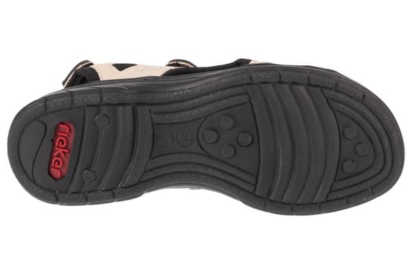 Rieker Sandals 64582-60, Kvinna, Sandaler, beige
