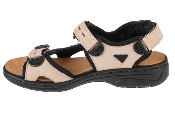 Rieker Sandals 64582-60, Kvinna, Sandaler, beige