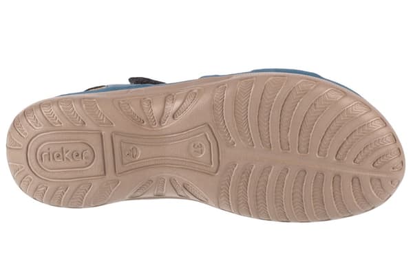 Rieker Sandals 64870-14, Kvinna, Sandaler, blå