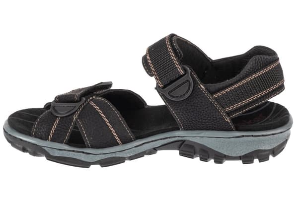 Rieker Sandals 68851-02, Kvinna, Sandaler, svart