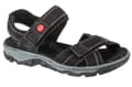 Miniatyrbild 1 av 4: Rieker Sandals 68851-02, Kvinna, Sandaler, svart