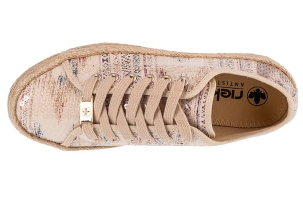 Rieker Sneakers 94010-60, Kvinna, Sneakers, beige