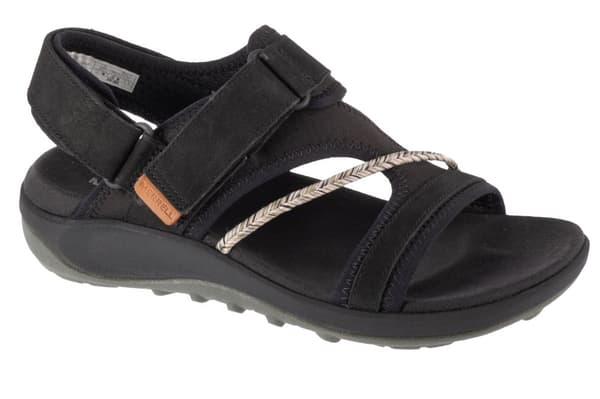 Merrell Terran 4 Backstrap W Sandal J006412, Kvinde, Sandaler, sort