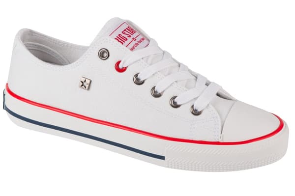 Big Star Shoes NN274656, Kvinna, Plimsolls, vit
