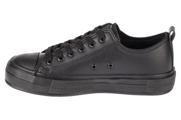 Big Star Shoes NN274859, Kvinde, Plimsolls, sort