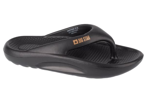 Big Star Flip-Flops NN274A649, Kvinna, Flip flops, svart
